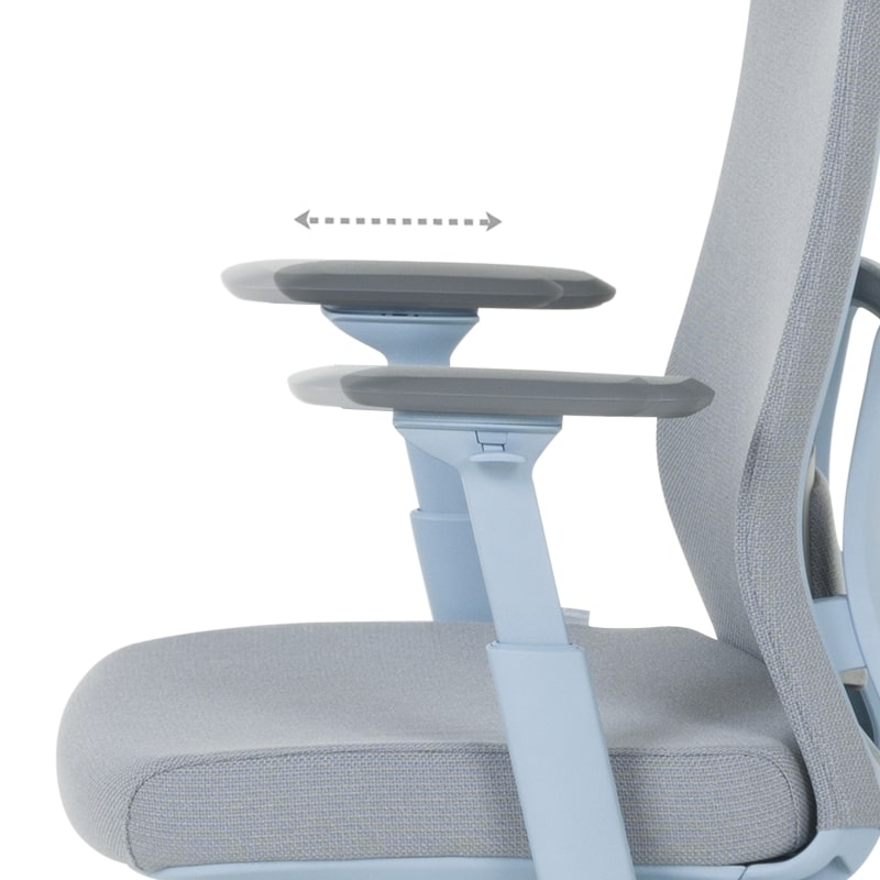 Ергономичен офис стол Carmen Ermelo син